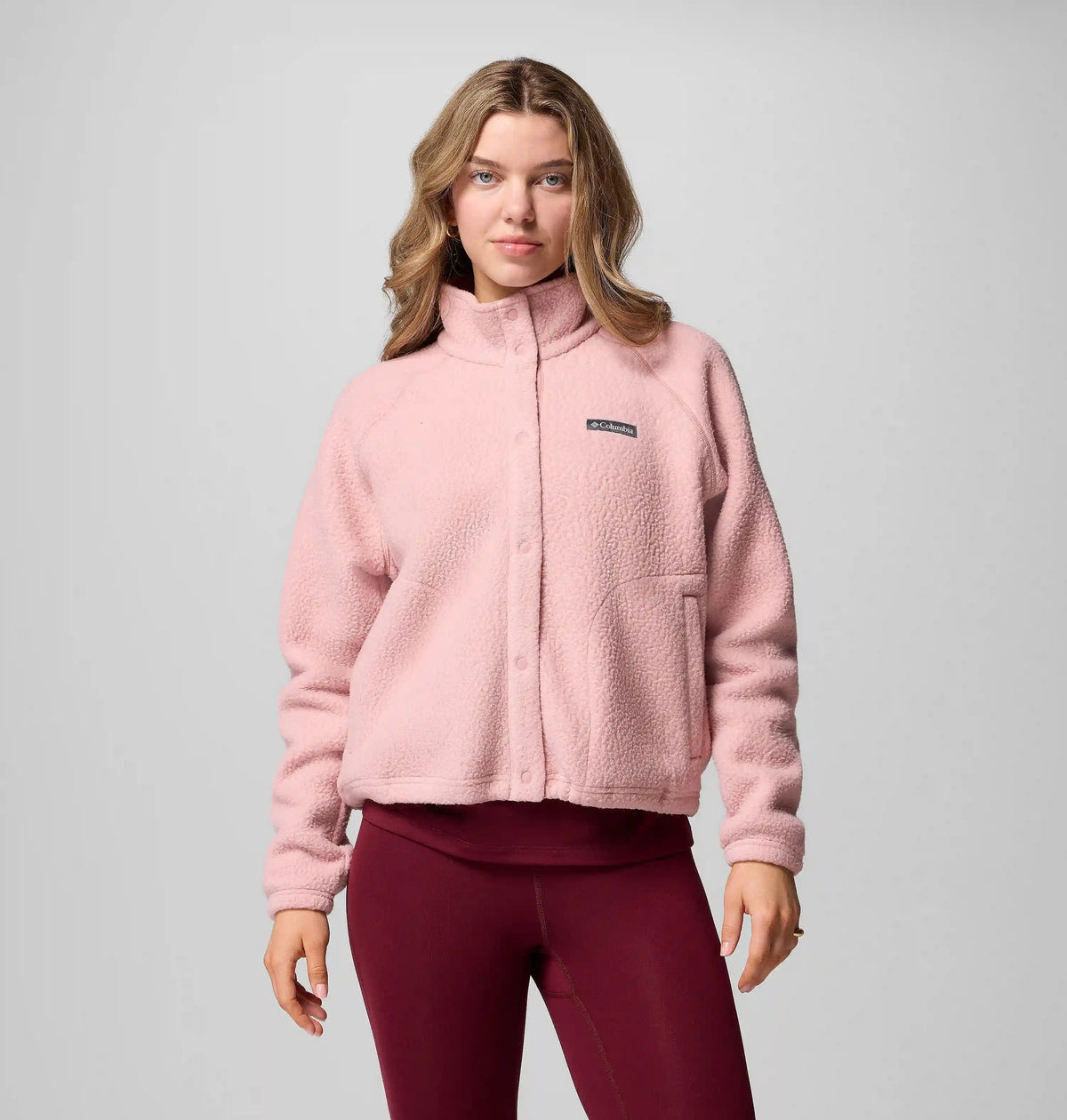 Women's Jasper Ridge Pebbled Fleece Full Snap
