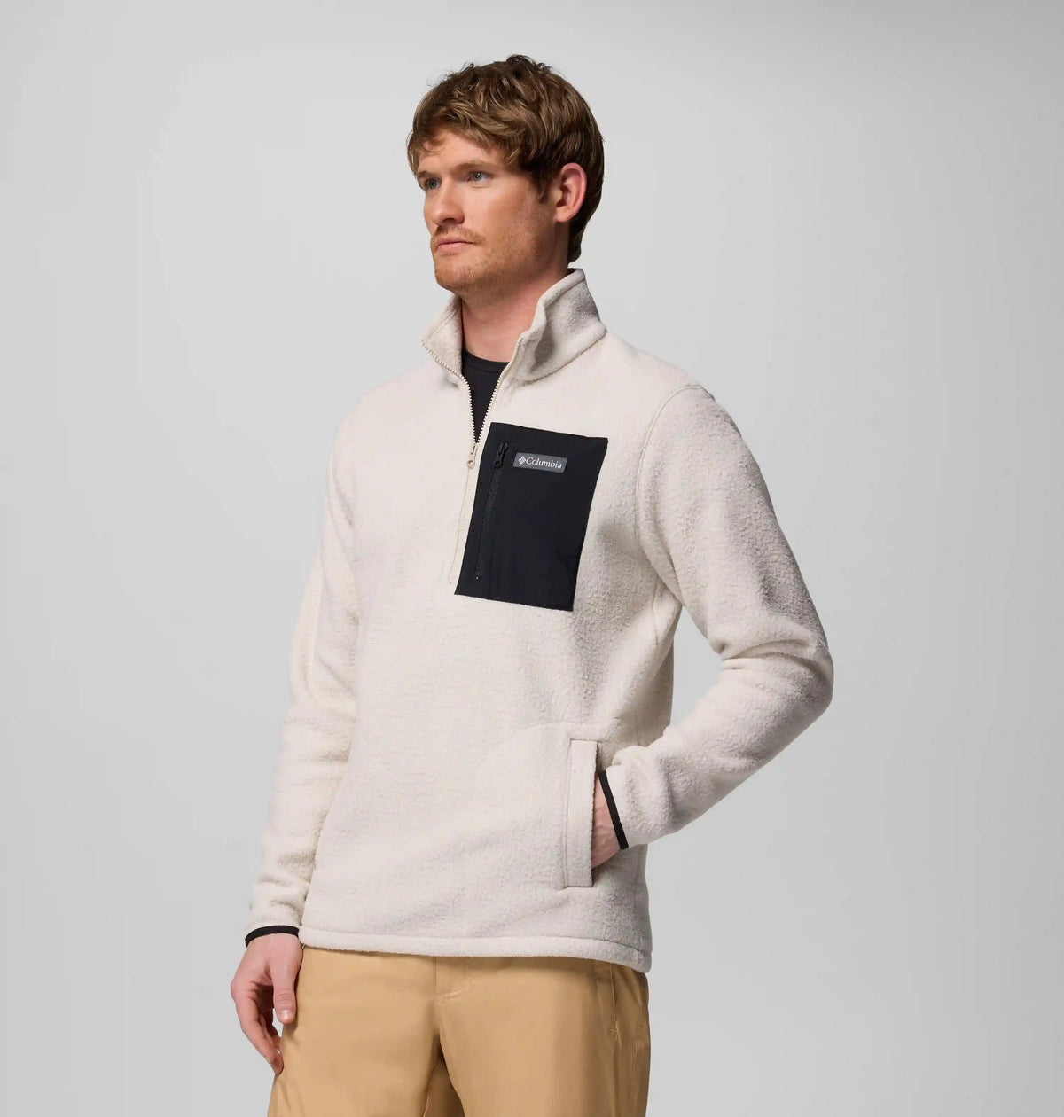 Men's Jasper Ridge Pebbled Half Zip Fleece