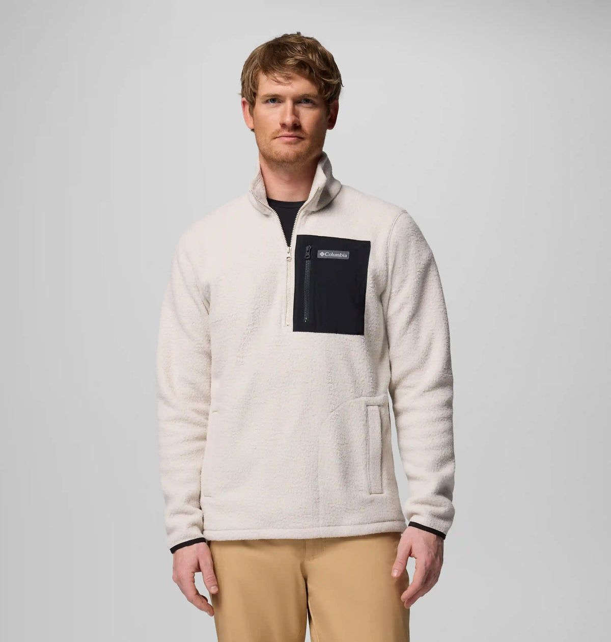 Men's Jasper Ridge Pebbled Half Zip Fleece