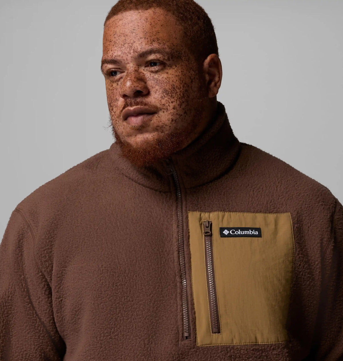 Men's Jasper Ridge Pebbled Half Zip Fleece - Big