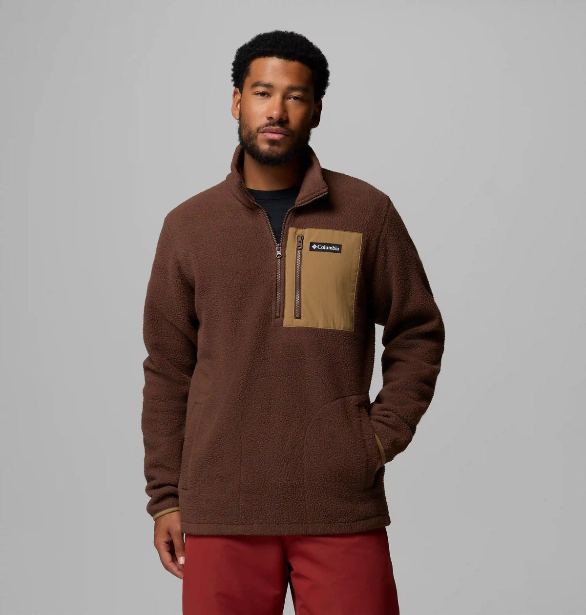 Jasper Ridge Pebbled Half Zip Fleece