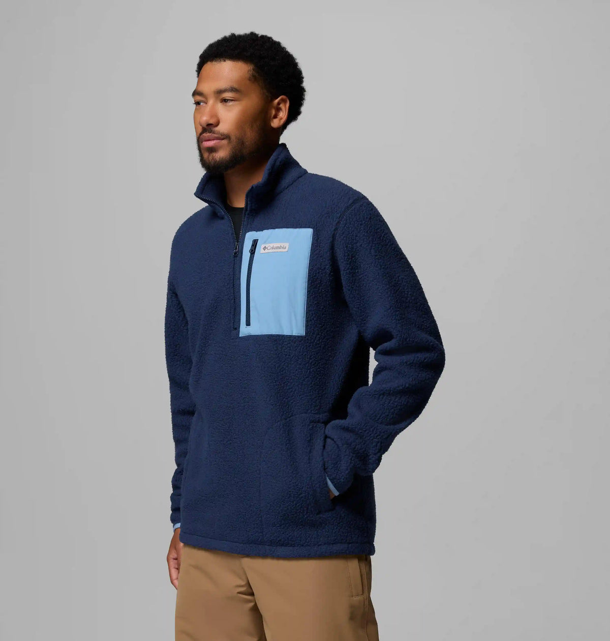 Jasper Ridge Pebbled Half Zip Fleece