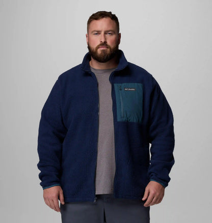 Men's Jasper Ridge Pebbled Full Zip Fleece - Big