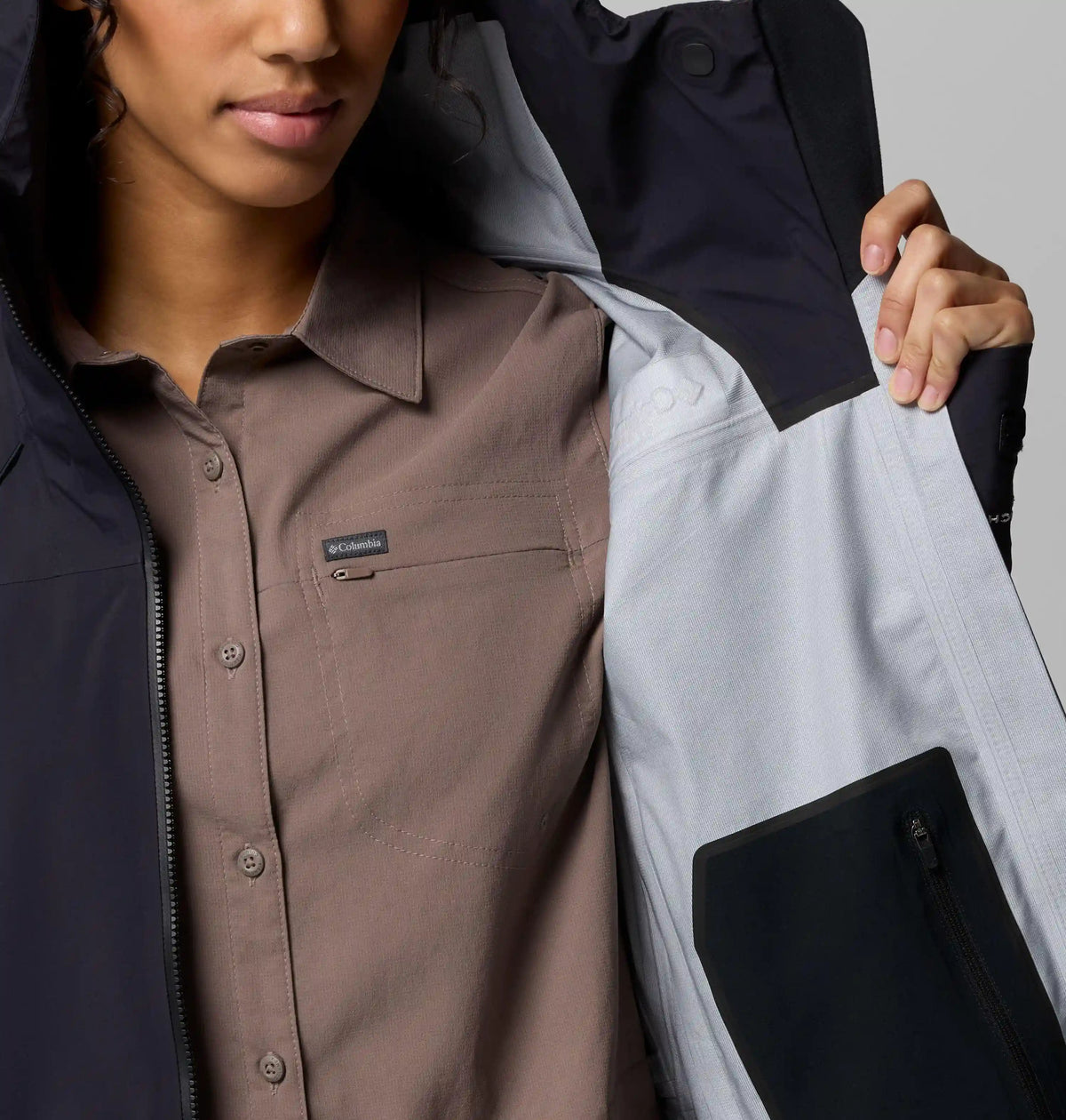 Women's Saudan Pro 3L Rain Shell