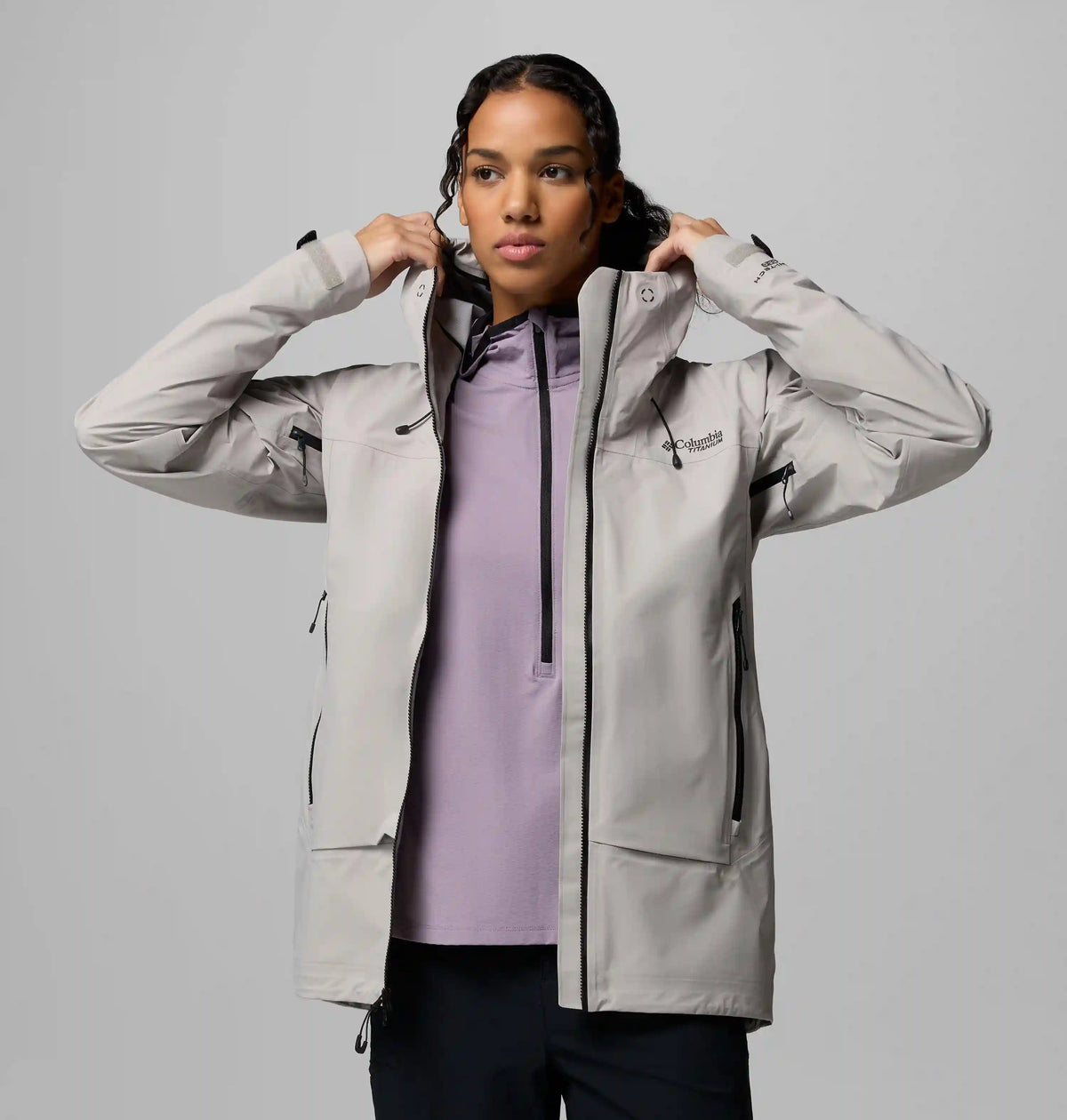 Women's Saudan Pro 3L Rain Shell
