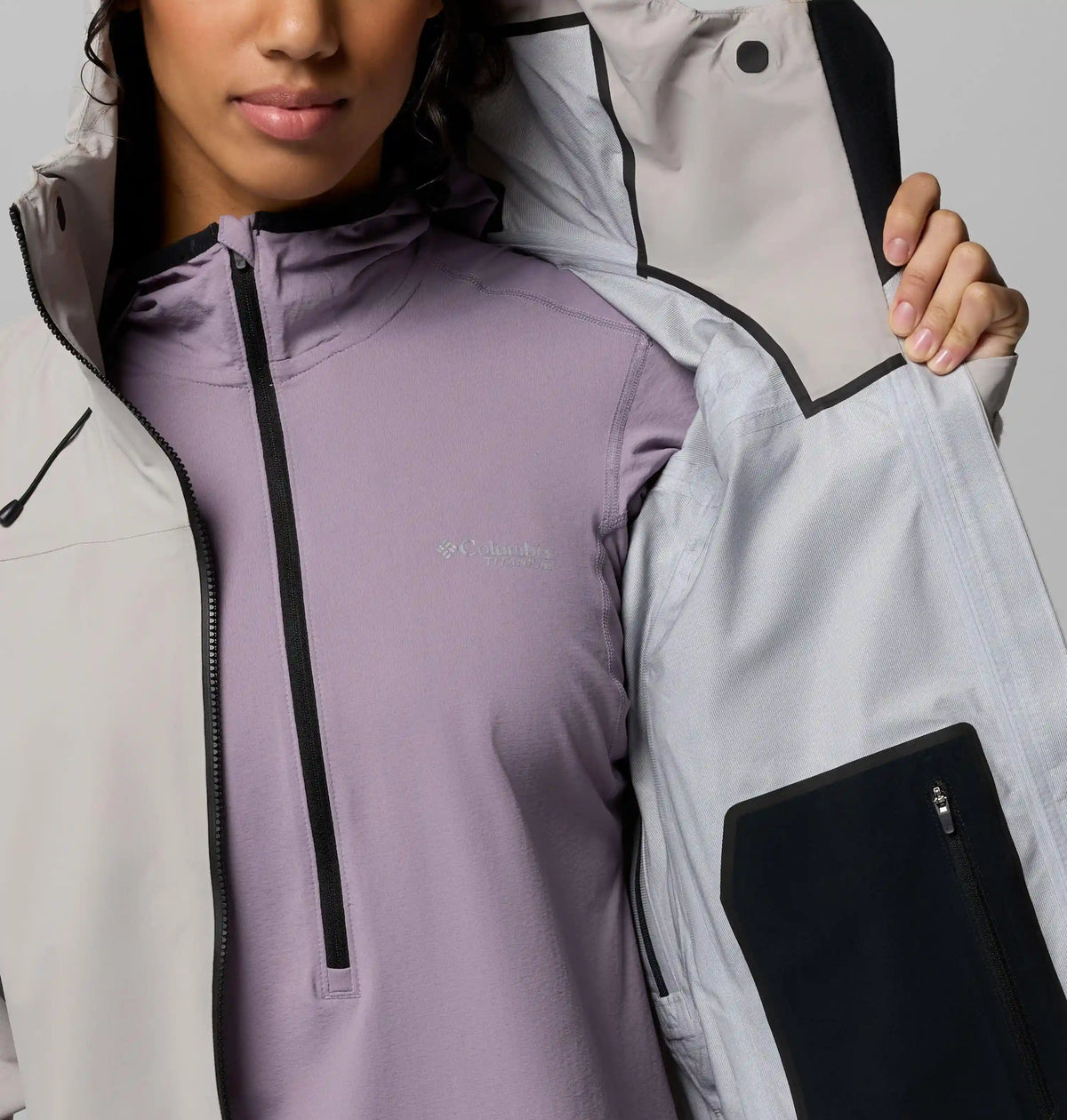Women's Saudan Pro 3L Rain Shell