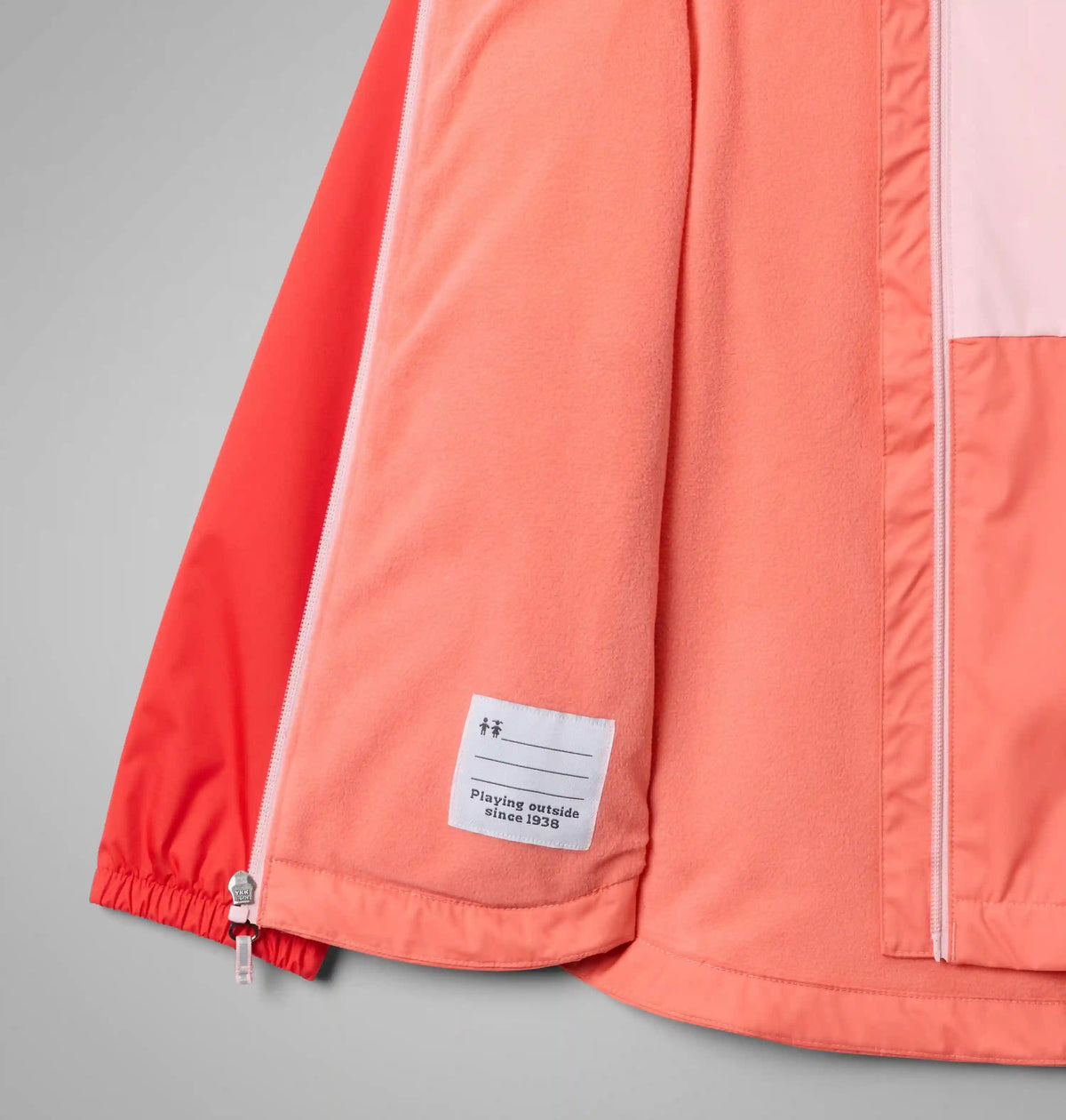 Girls' Rainy Trails III Fleece Lined Jacket