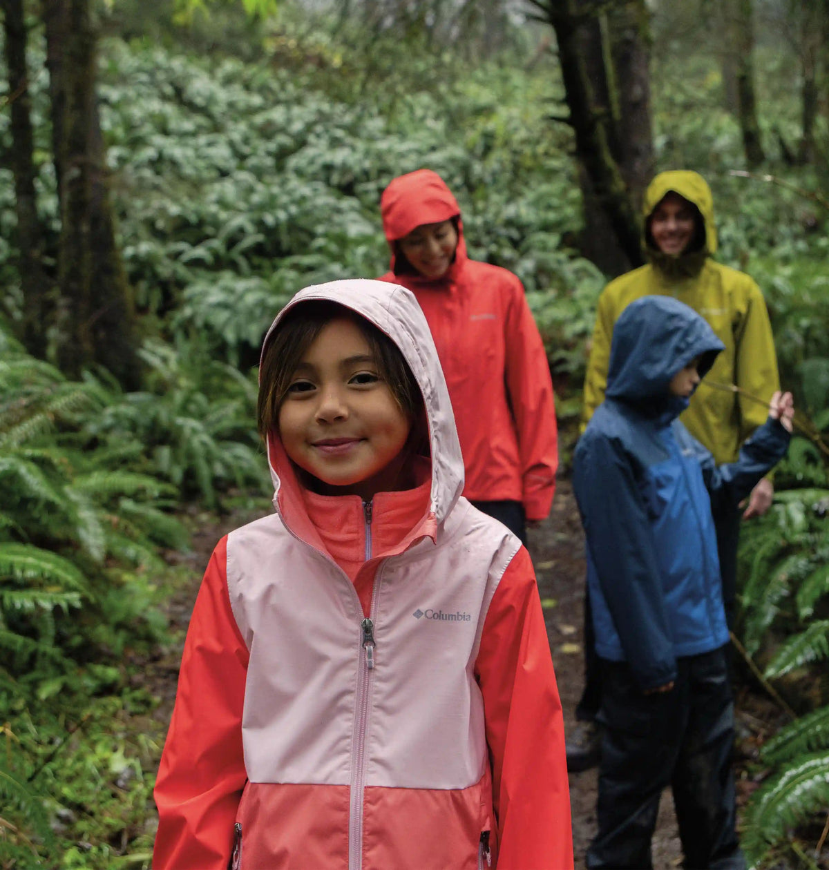 Girls' Rainy Trails III Fleece Lined Jacket