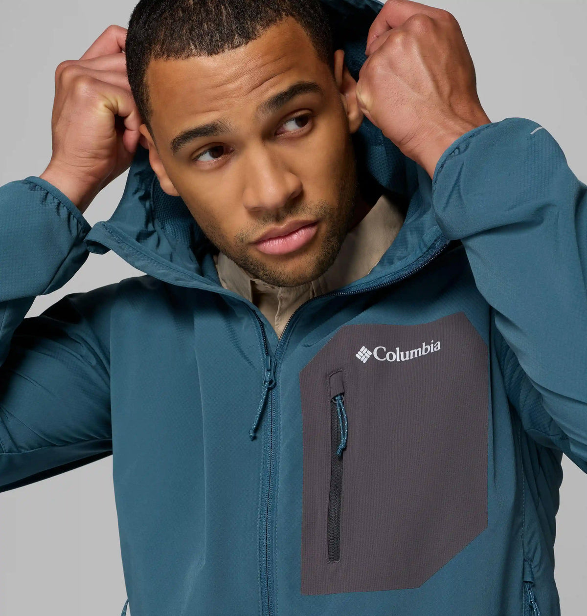 Men's Tall Heights III Hooded Softshell Jacket