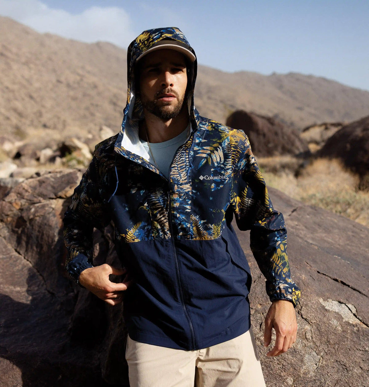 Men's Spire Valley Novelty Windbreaker