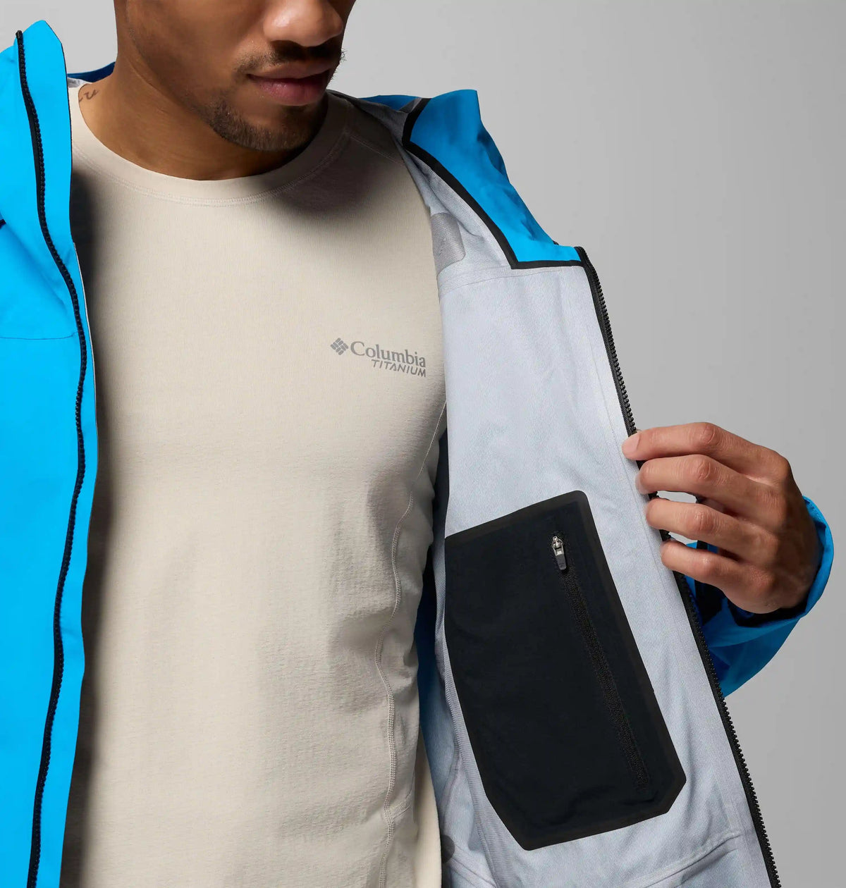 Men's Saudan Pro 3L Rain Shell