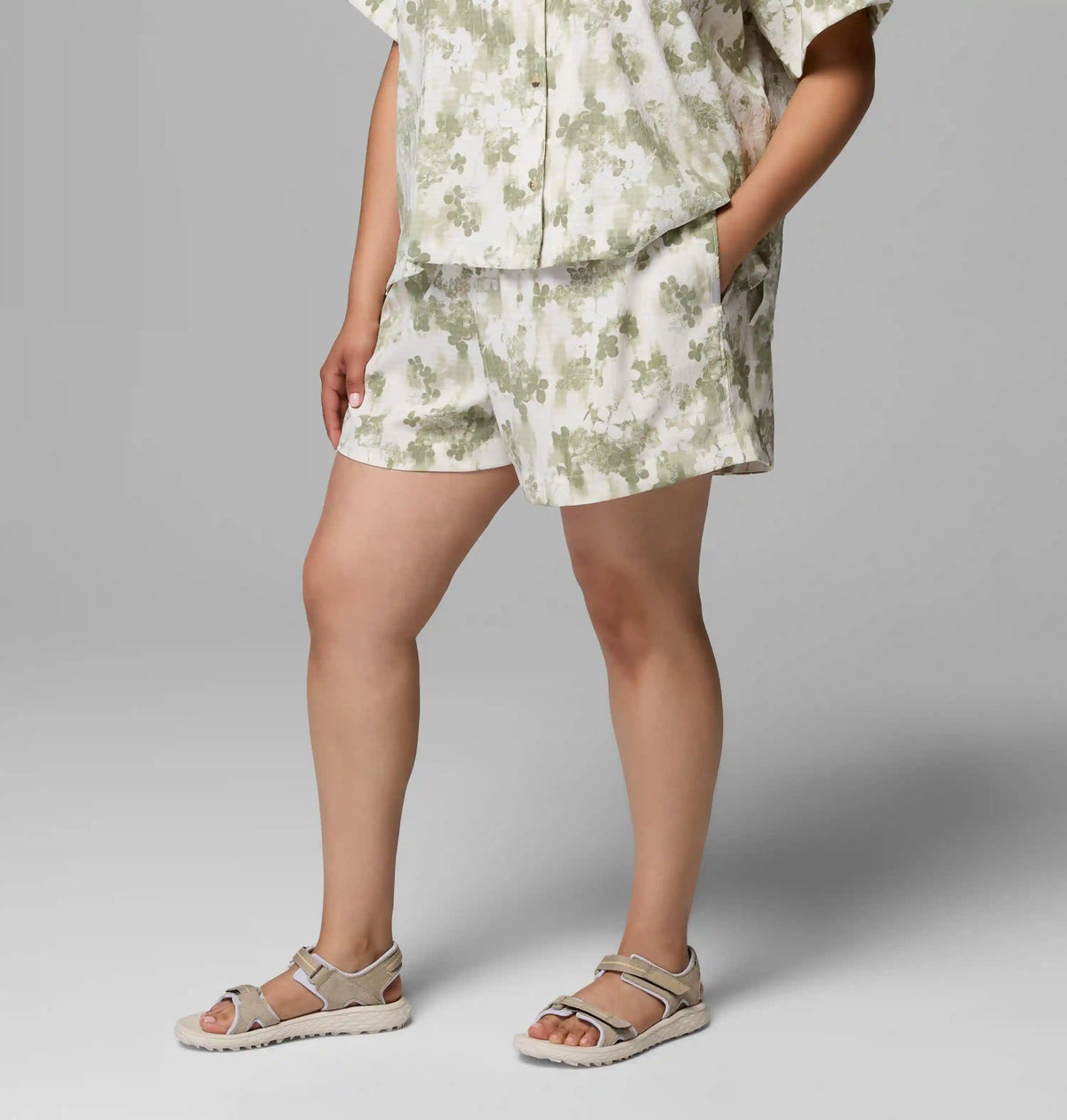 Women's Sucker for Summer Print Shorts - Plus Size