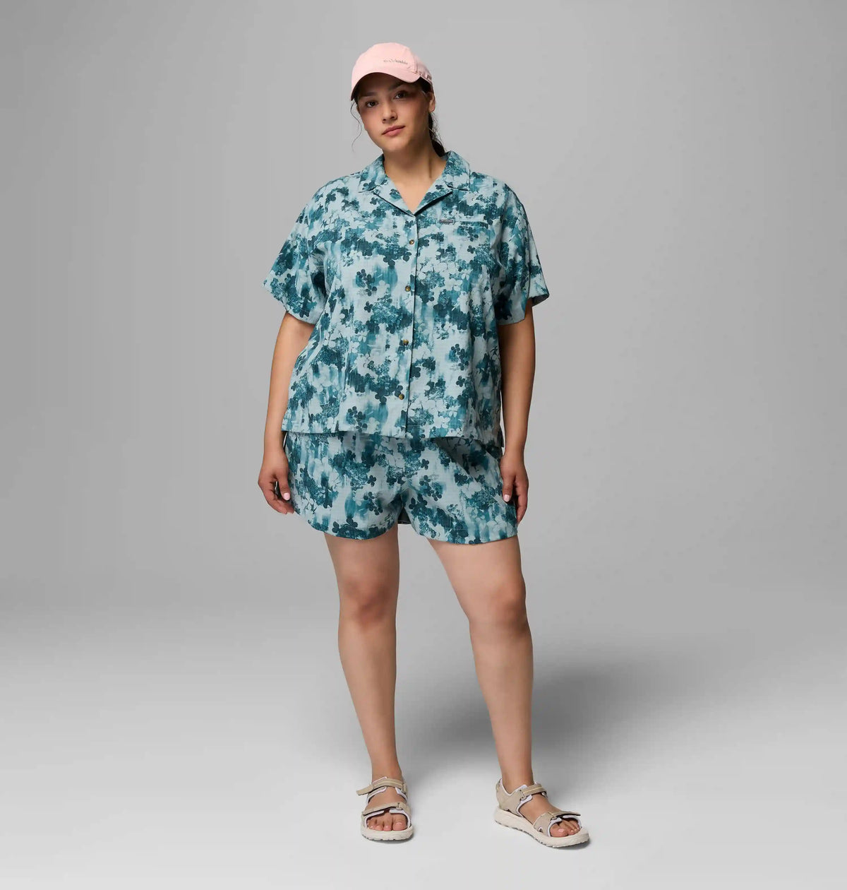 Women's Sucker for Summer Print Shorts - Plus Size