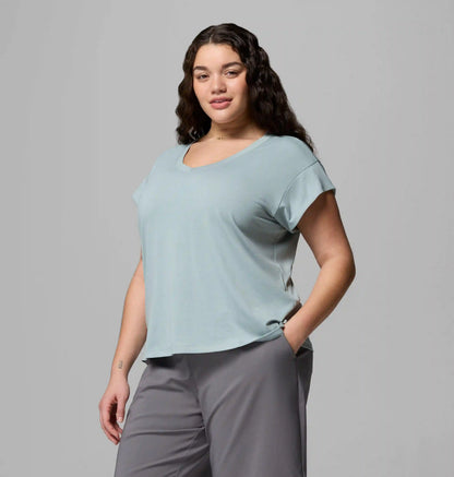 Women's Daniela Falls V-Neck Short Sleeve Tee - Plus Size