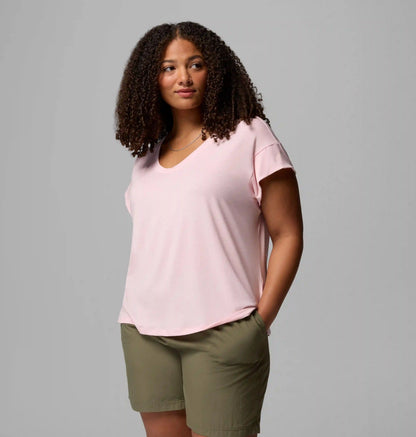 Women's Daniela Falls V-Neck Short Sleeve Tee - Plus Size