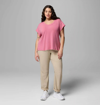 Women's Daniela Falls V-Neck Short Sleeve Tee - Plus Size