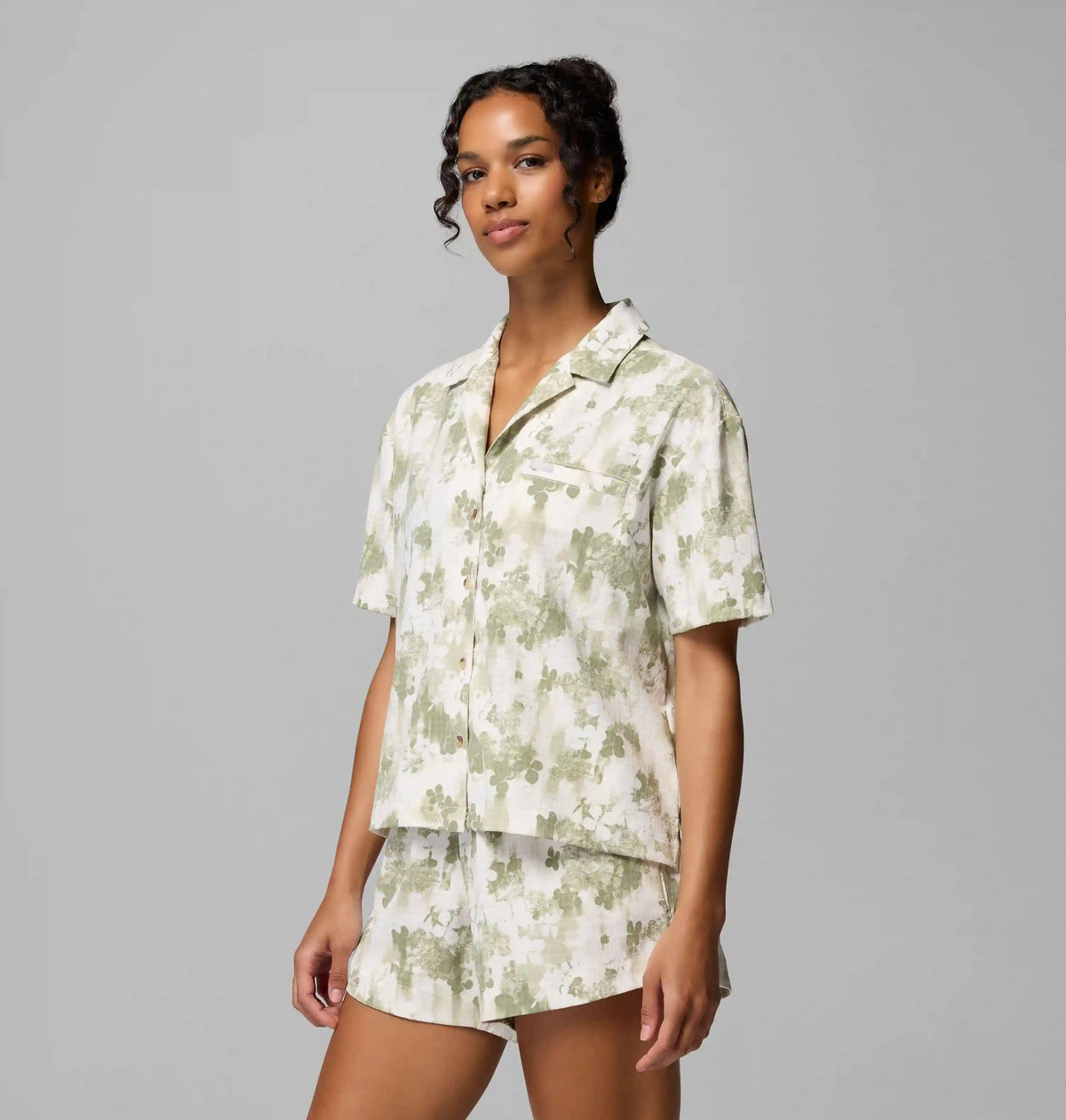 Women's Sucker for Summer Print Short Sleeve Shirt