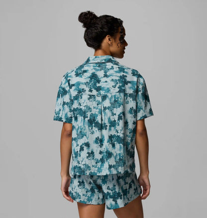 Women's Sucker for Summer Print Short Sleeve Shirt