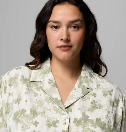 Women's Sucker for Summer Print Short Sleeve Shirt - Plus Size