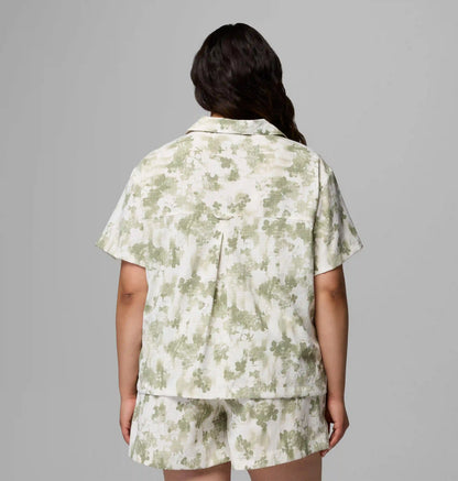 Women's Sucker for Summer Print Short Sleeve Shirt - Plus Size