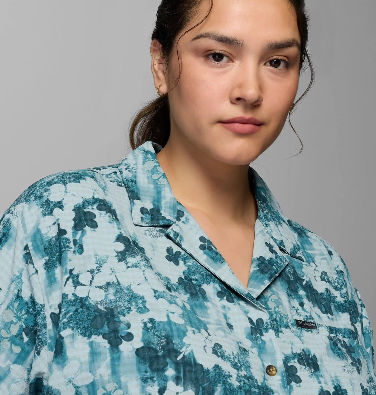 Women's Sucker for Summer Print Short Sleeve Shirt - Plus Size