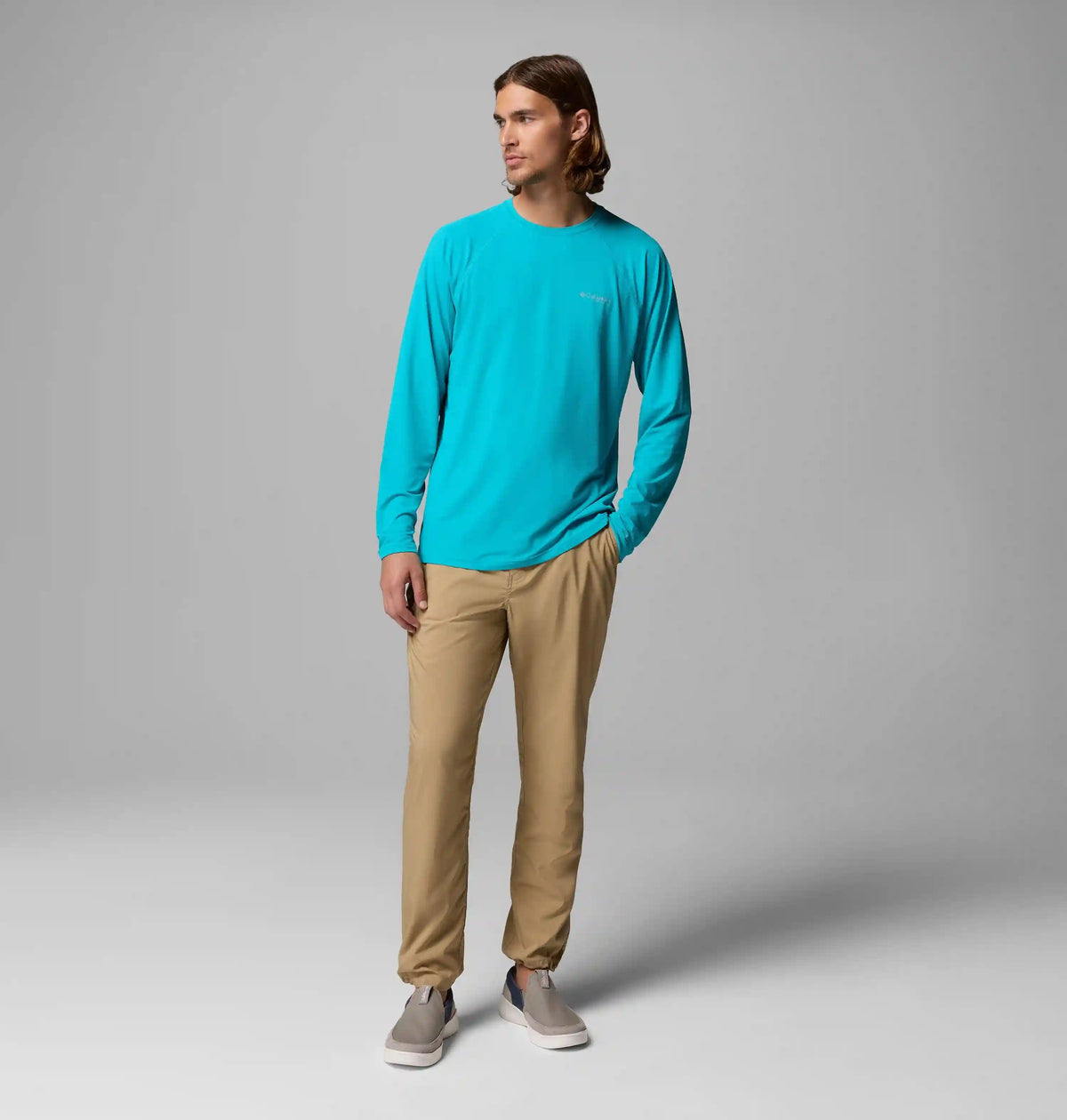 Men's PFG Solar Stream II Long Sleeve Shirt - Tall