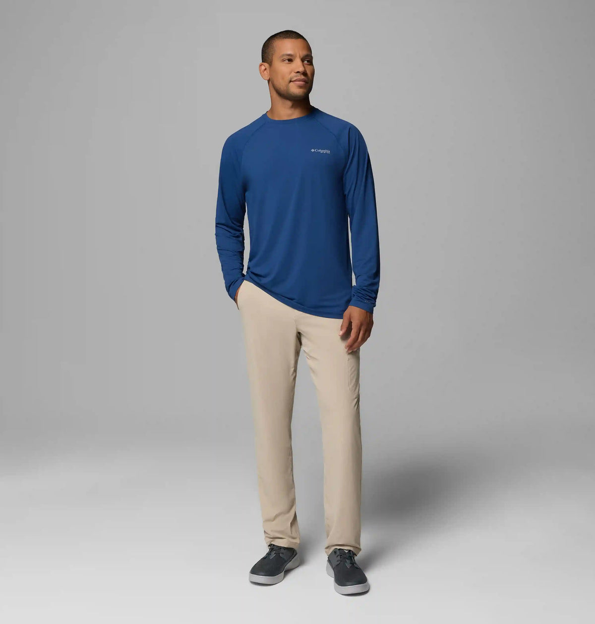 Men's PFG Solar Stream II Long Sleeve Shirt - Tall
