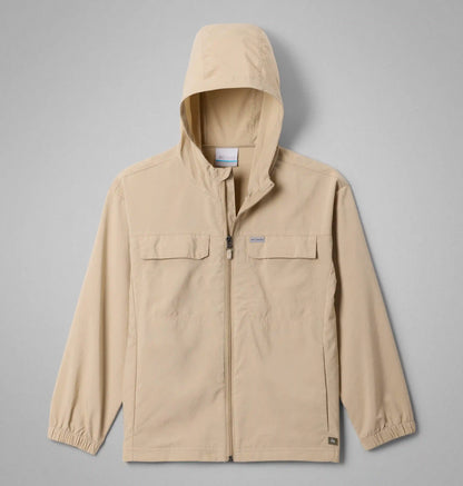 Kids' Skien Valley Hooded Long Sleeve Shirt
