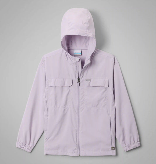 Kids' Skien Valley Hooded Long Sleeve Shirt