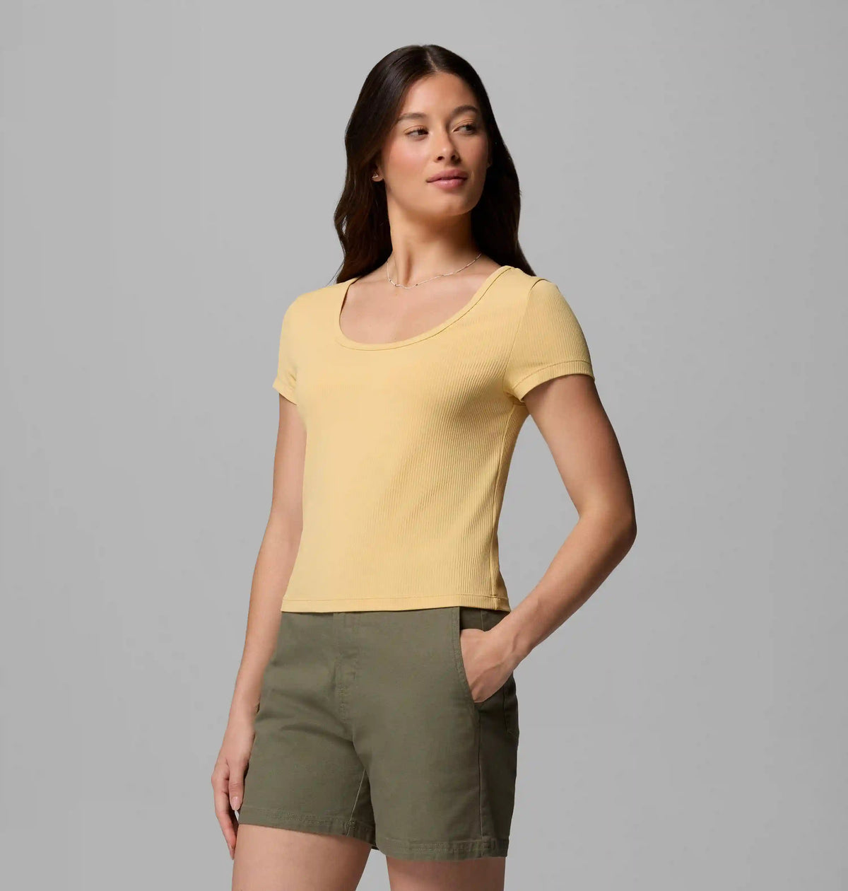 Women's Pinetown Canyon Rib Short Sleeve T-Shirt