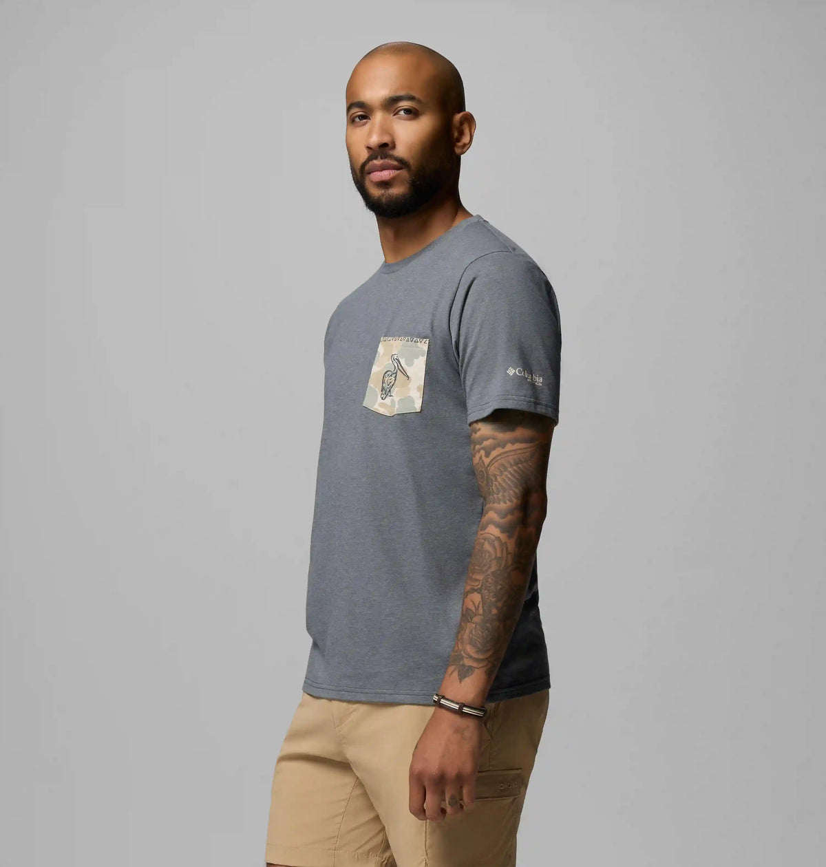 Men's Wild Cast Short Sleeve Pocket T-Shirt