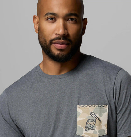 Men's Wild Cast Short Sleeve Pocket T-Shirt