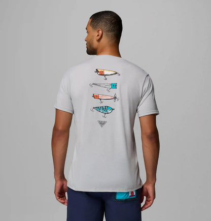 Men's PFG Lure Lineup Short Sleeve Shirt