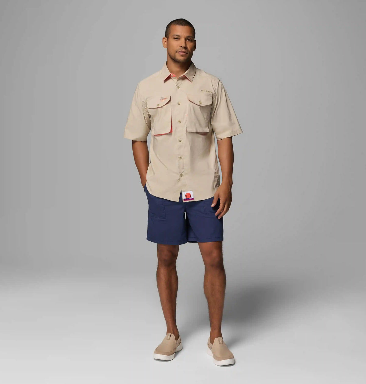 Men's PFG Bonefish Flats Short Sleeve Shirt