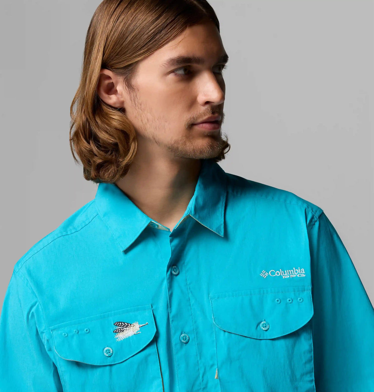 Men's PFG Bonefish Flats Short Sleeve Shirt