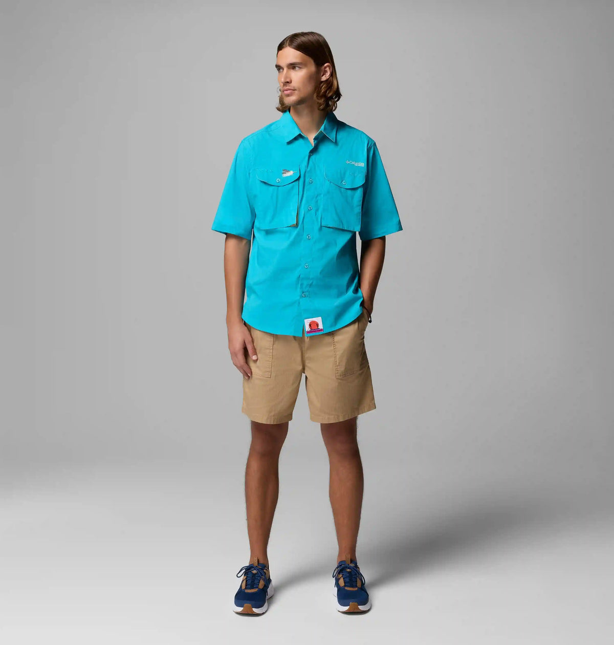 Men's PFG Bonefish Flats Short Sleeve Shirt