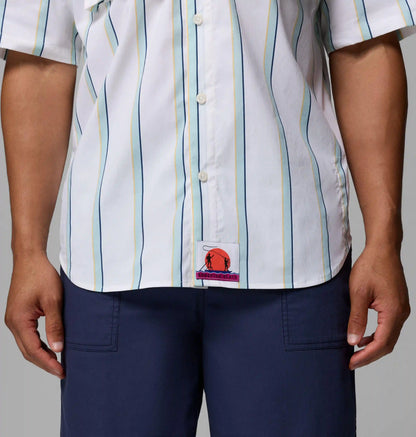 Men's PFG Bonefish Flats Printed Short Sleeve Shirt
