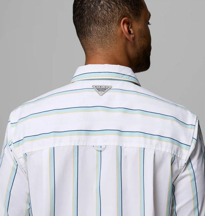 Men's PFG Bonefish Flats Printed Short Sleeve Shirt