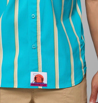 Men's PFG Bonefish Flats Printed Short Sleeve Shirt