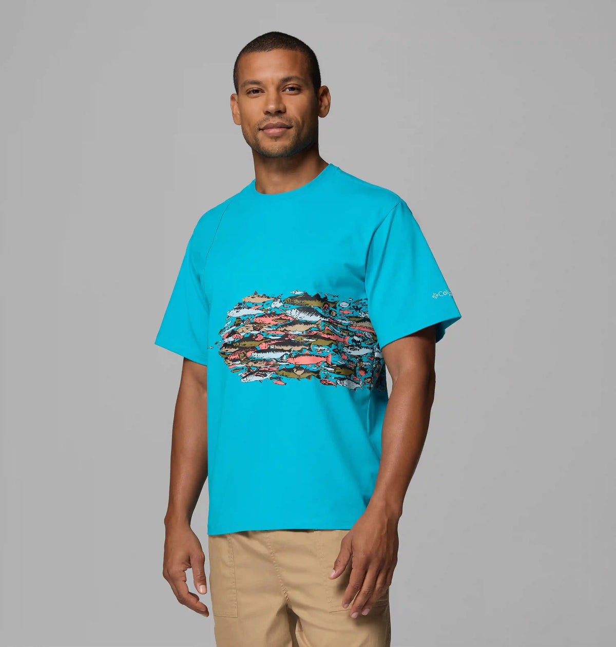 Men's PFG Bonefish Flats Short Sleeve T-Shirt