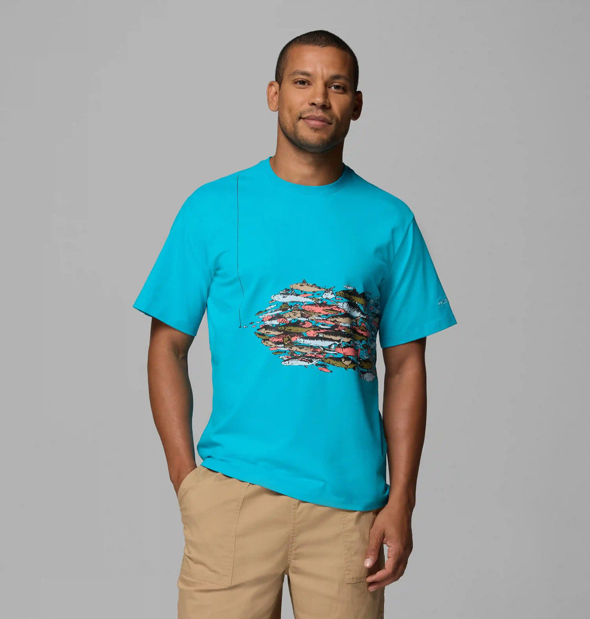 Men's PFG Bonefish Flats Short Sleeve T-Shirt