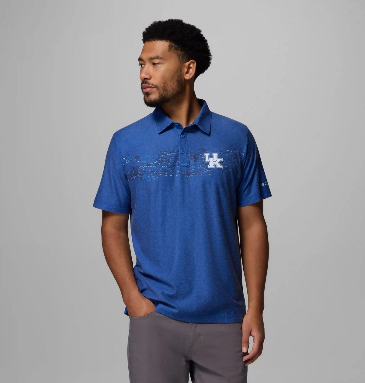 Men's Collegiate Thistletown Hills Printed Polo - Kentucky