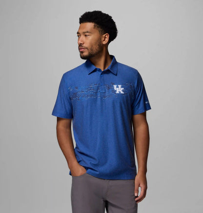 Men's Collegiate Thistletown Hills Printed Polo - Kentucky