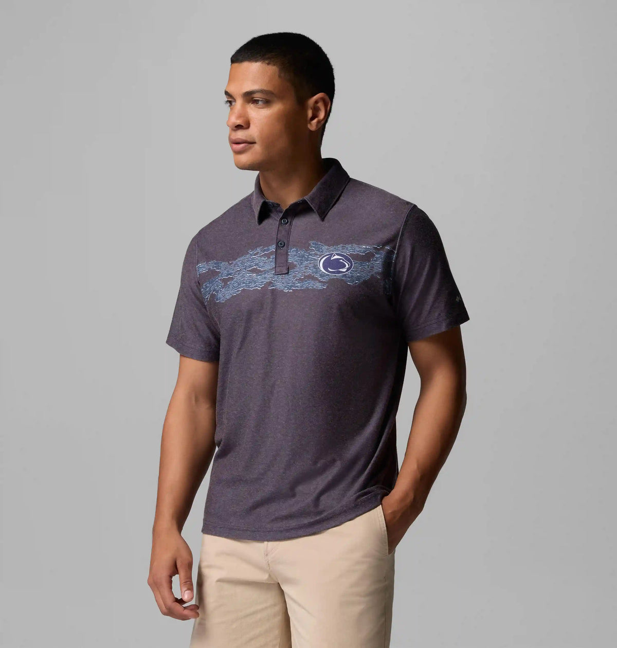 Men's Collegiate Thistletown Hills Printed Polo - Penn State