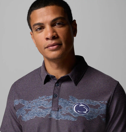 Men's Collegiate Thistletown Hills Printed Polo - Penn State
