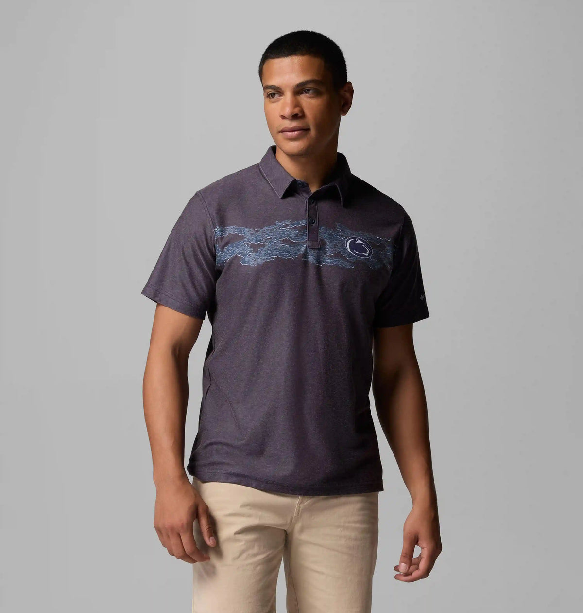 Men's Collegiate Thistletown Hills Printed Polo - Penn State