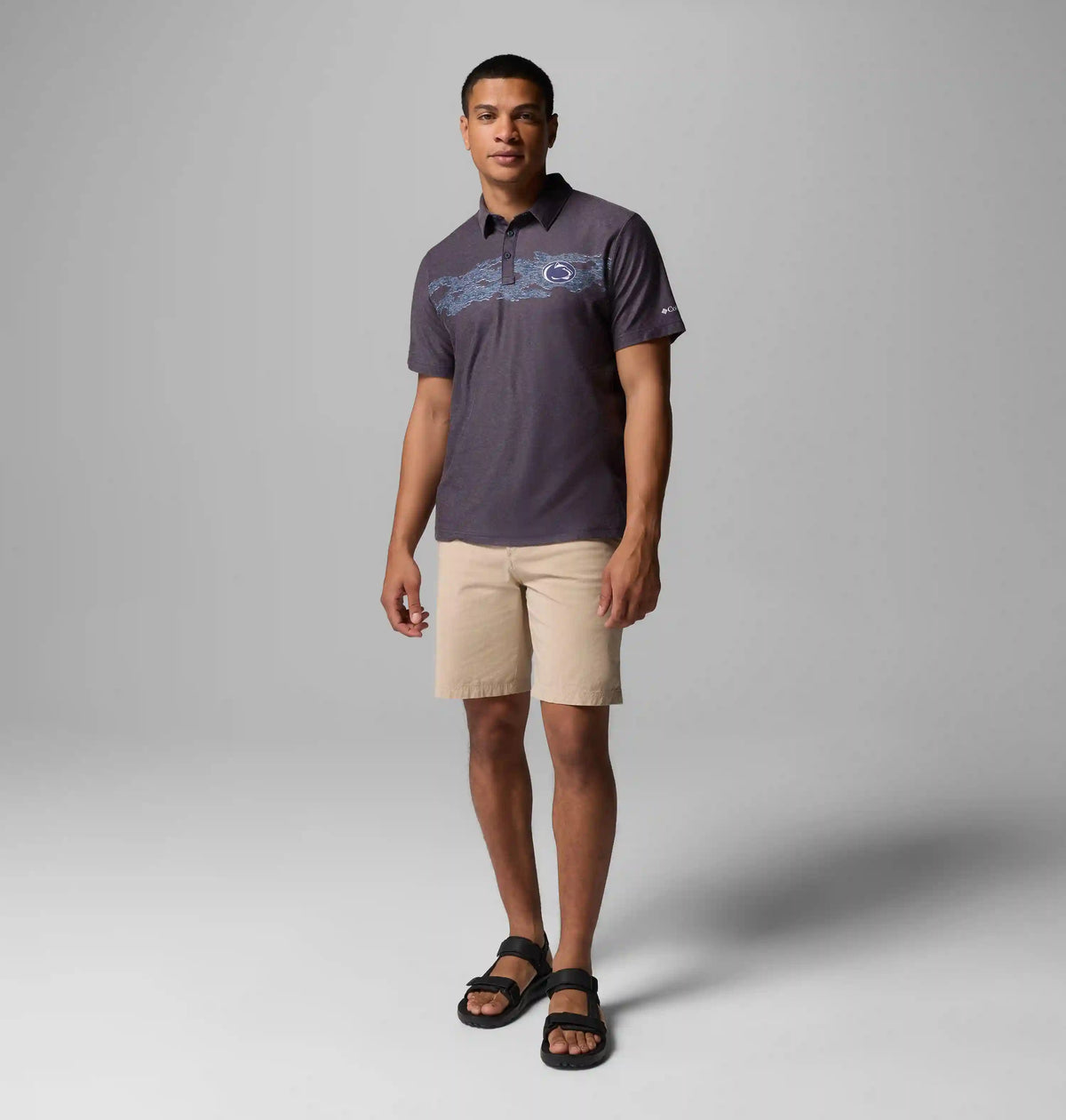 Men's Collegiate Thistletown Hills Printed Polo - Penn State