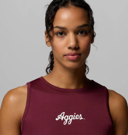 Women's Collegiate PFG Tidal Tank Dress - Texas A&M