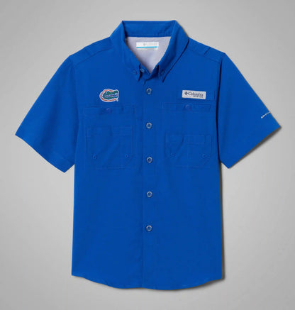 Kids' Collegiate PFG Tamiami Short Sleeve Shirt - Florida