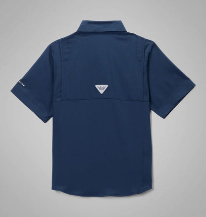 Kids' Collegiate PFG Tamiami Short Sleeve Shirt - North Carolina
